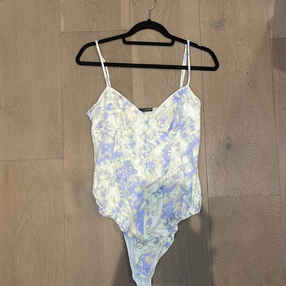 Zara multicolored bodysuit size M